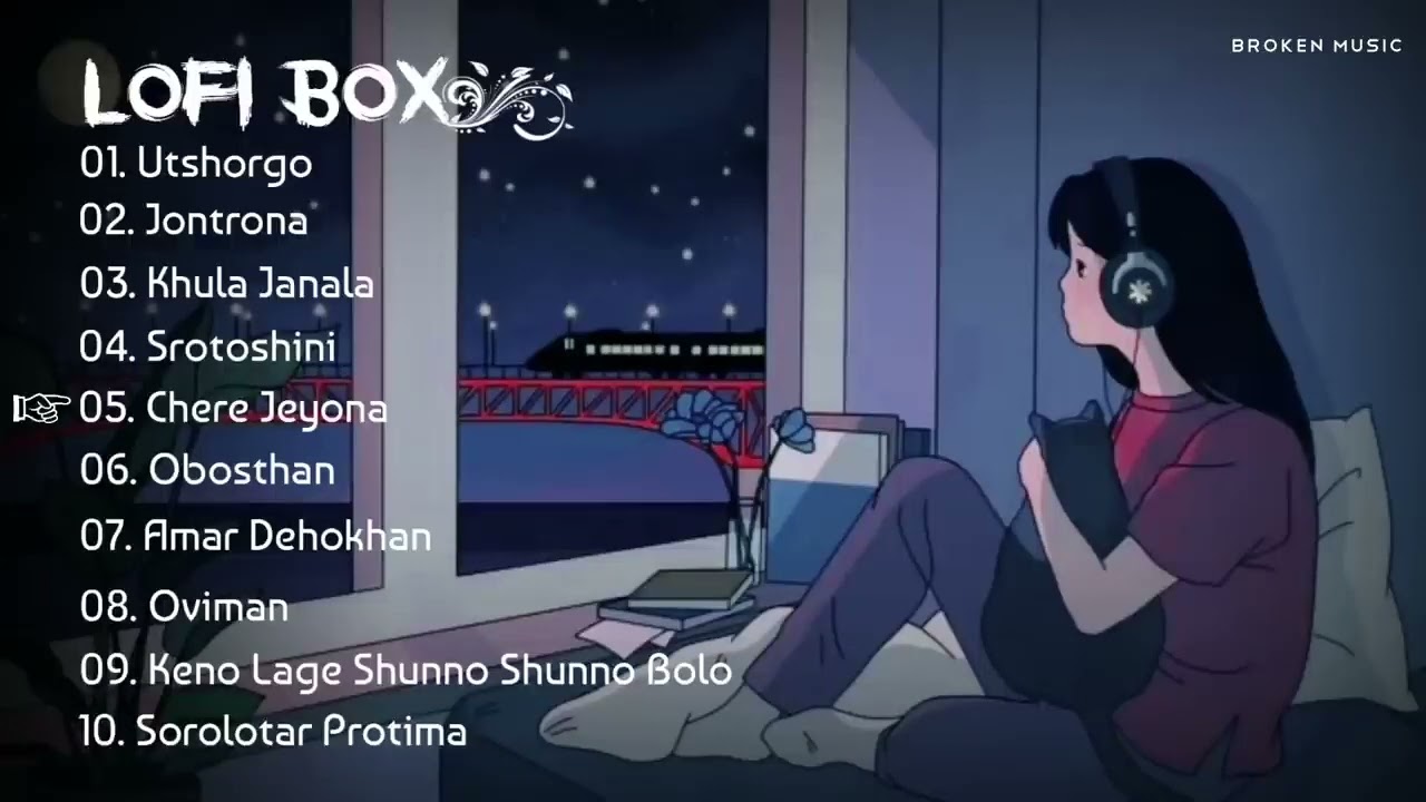 1 Hours Bengali Emotional Lofi Remix Song | Lofi Song Ahmed Abir | Bangla Sad Song