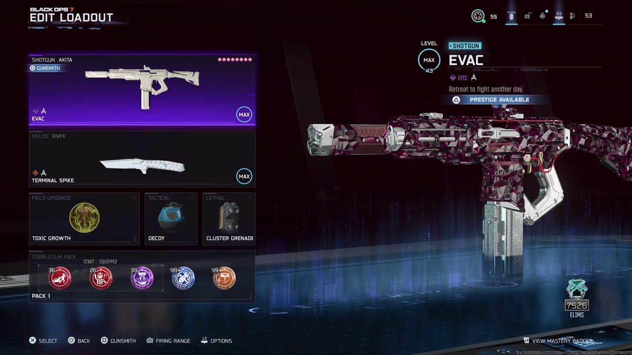 SMG Doomsteel Grind