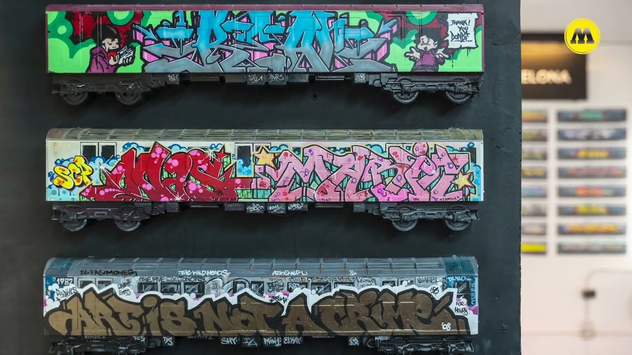 WRITERS ART TRANSIT Exhibition at MOLOTOW BARCELONA