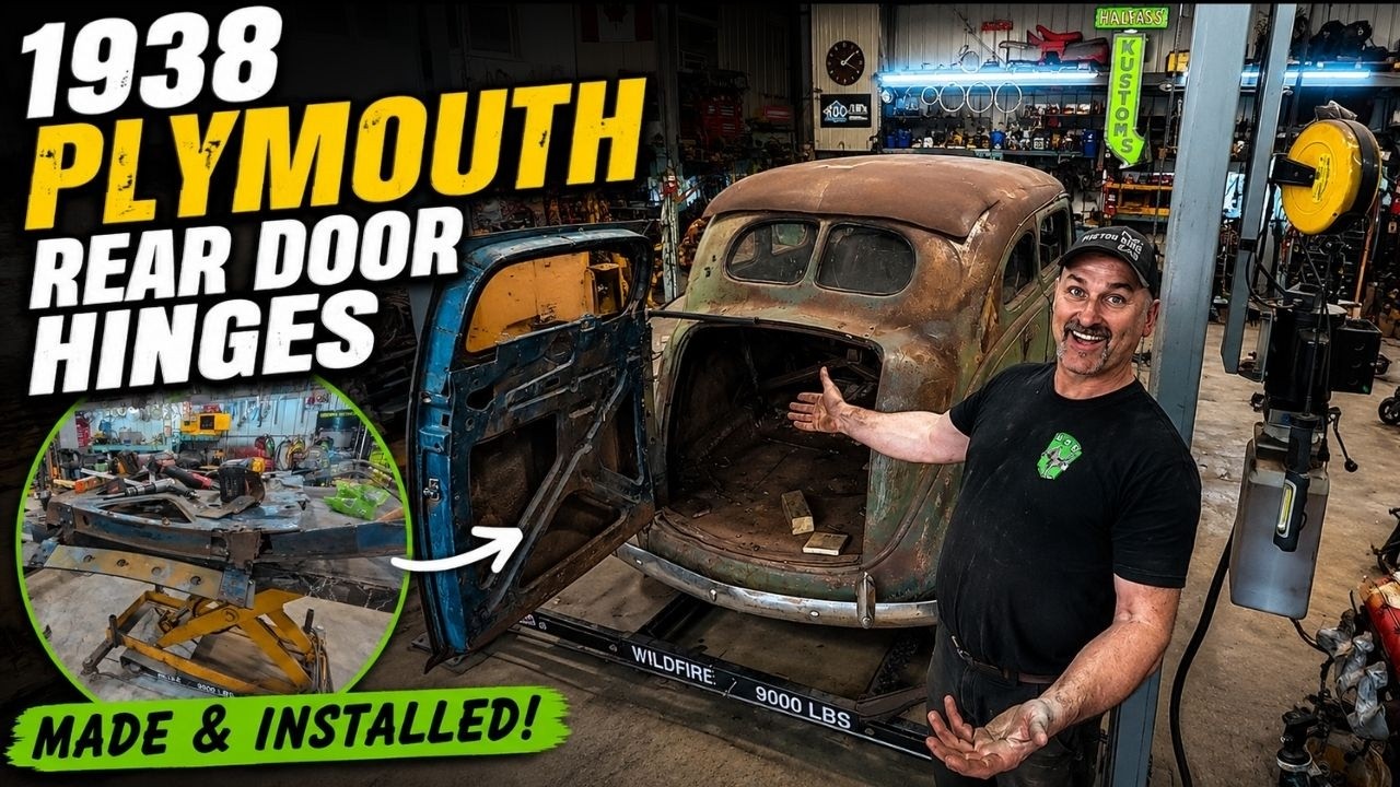 Задняя дверь наконец-то работает! Прогресс в работе над 1938 Plymouth Suburban 4x4