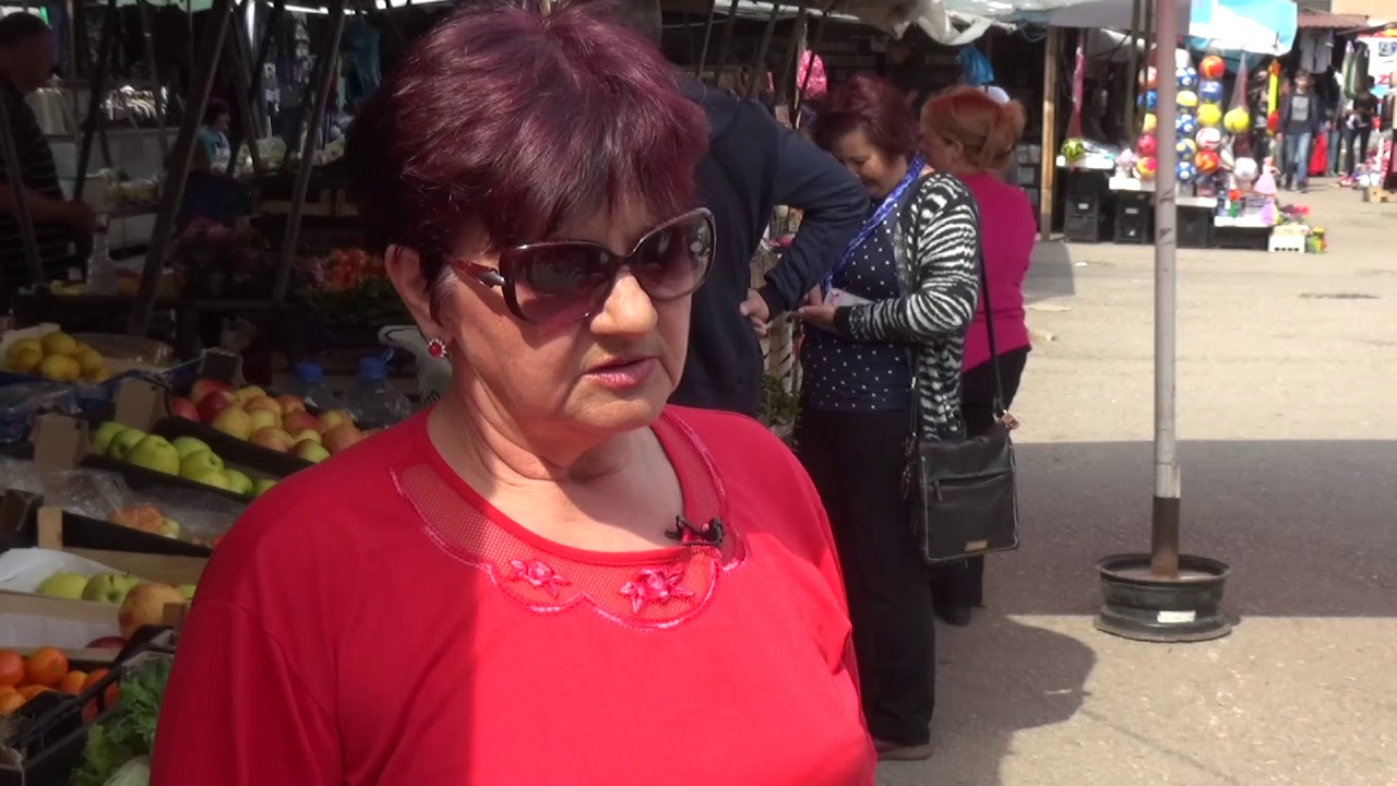 Pazarni dan u Živinicama: Mirsada Ćehajić 26. godina radi na pijaci