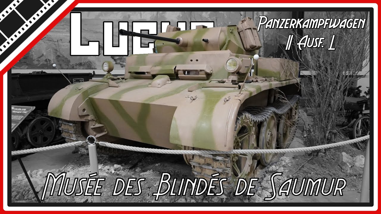 The German Light Tank Panzer II Ausf L 