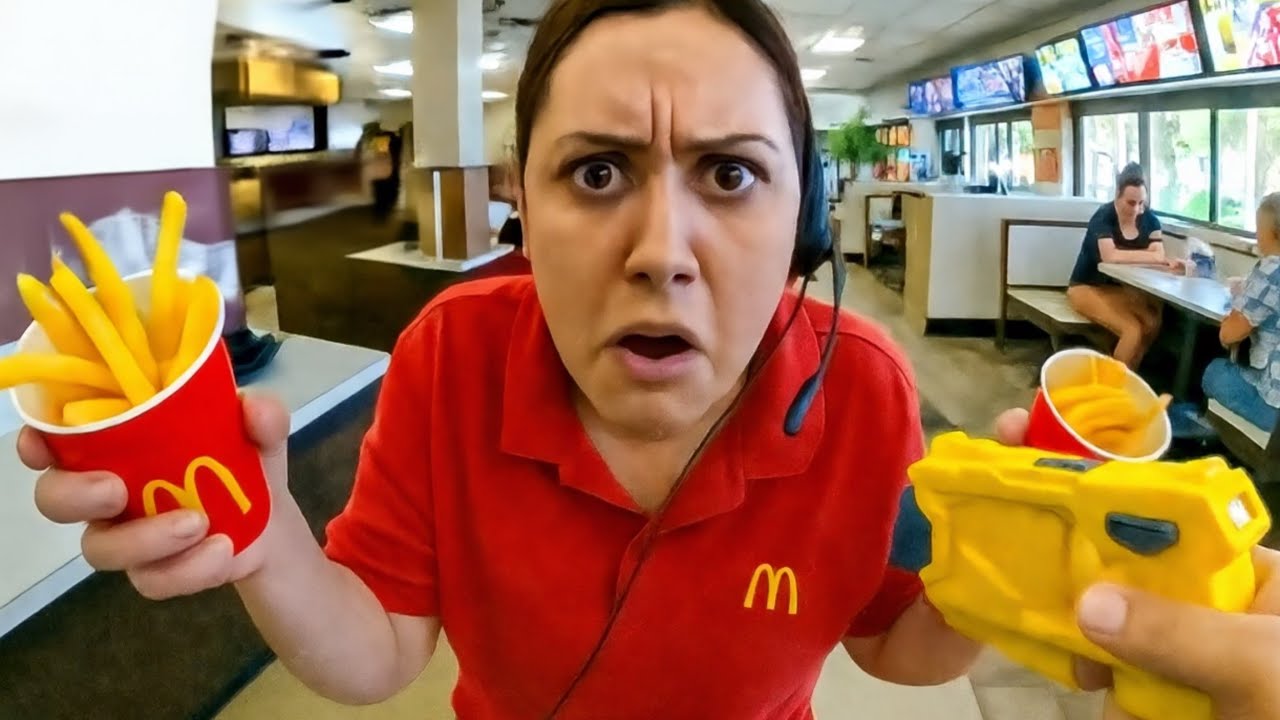 Сотрудника McDonald's АРЕСТОВАЛИ в ПЕРВЫЙ ЖЕ ДЕНЬ РАБОТЫ?