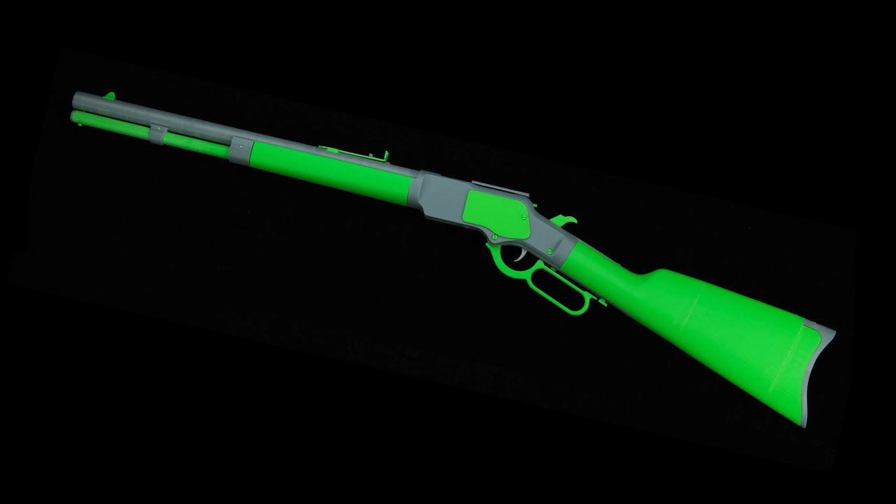 3D print toys winchester  1873