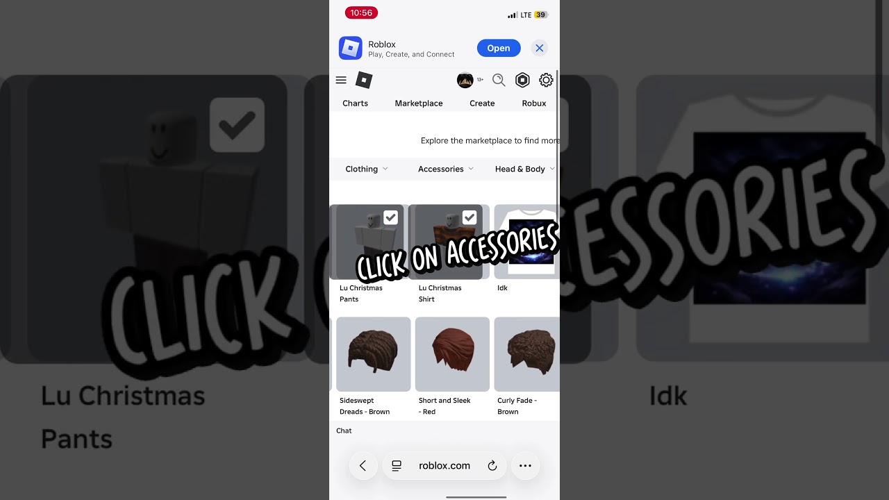 How to put multiple accessories in Roblox Mobile 2026