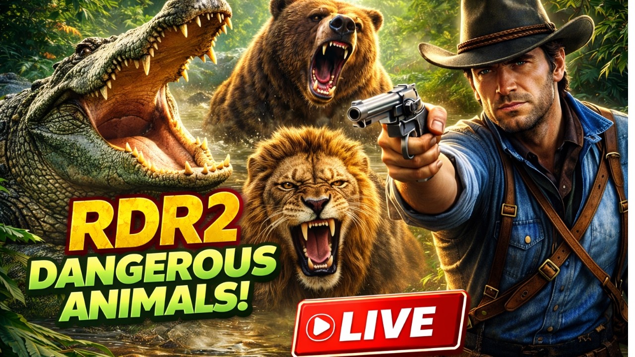 RDR2 LIVE – Arthur Morgan Story  (Jungle Adventure)#rdr2 #rdr2india #rdr2live