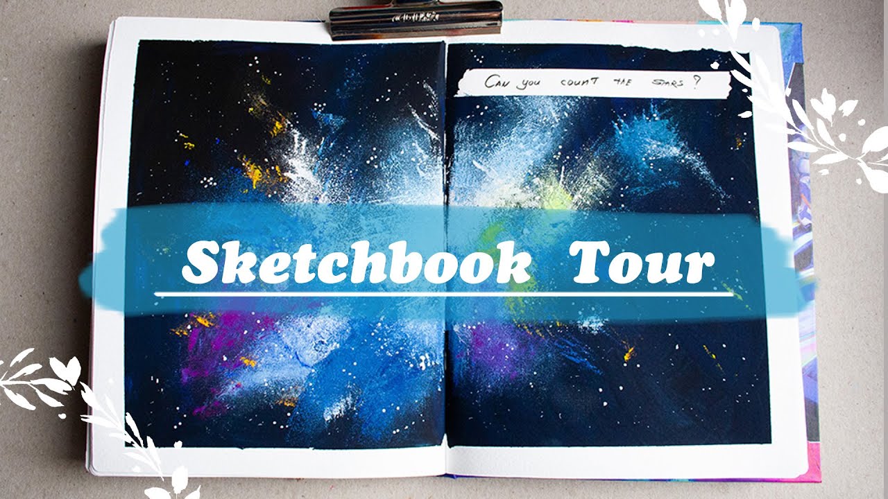 ★ Sketchbook Tour January 2025/ Handmade Art Journal