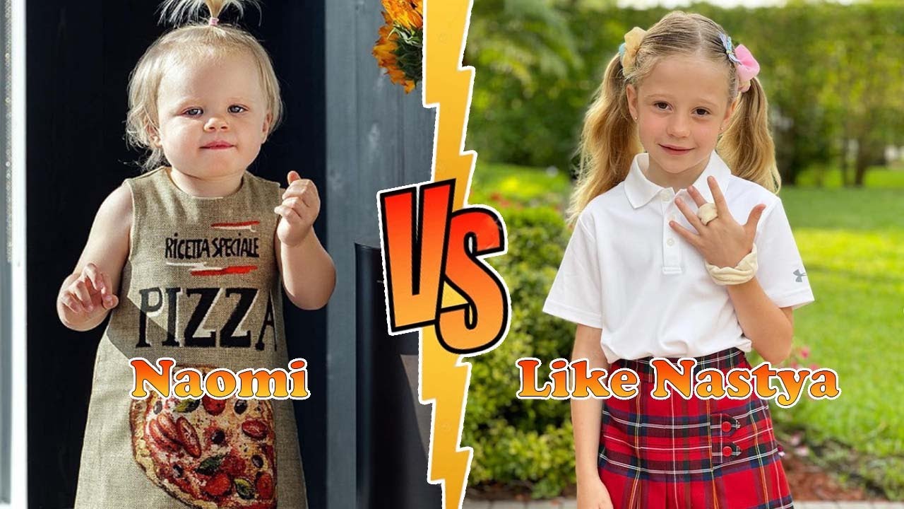 Like Nastya VS Naomi (Barvina) Stunning Transformation ⭐ From Baby To Now