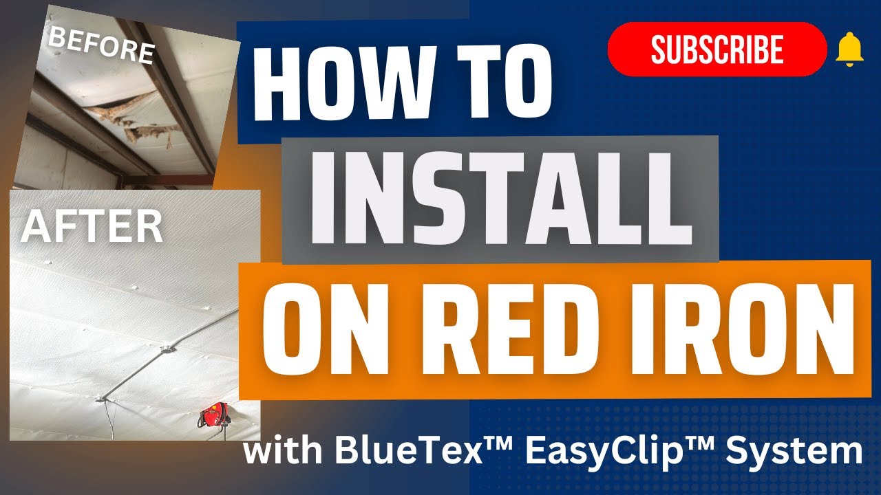 STOP Condensation In Metal Buildings! - EasyClip System For Red Iron and PEMB Purlins