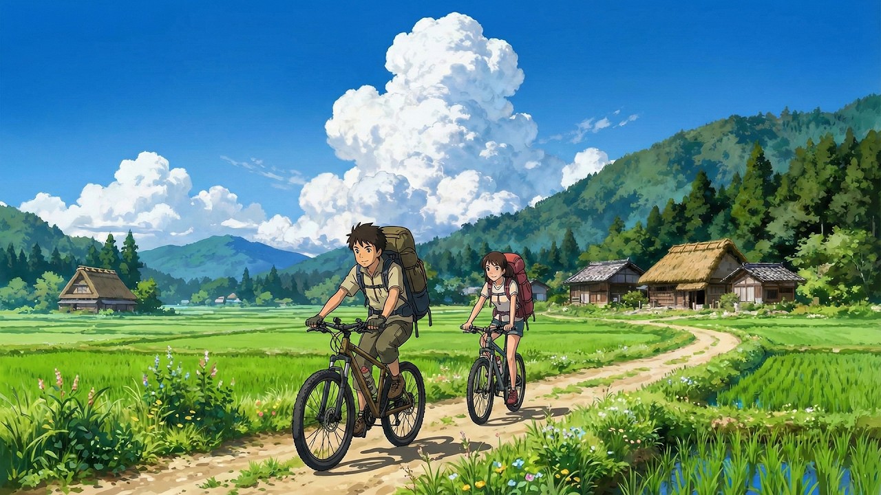 Experience Life for a Day in the Deep Forest | Ghibli-Style Video | Cooking ASMR