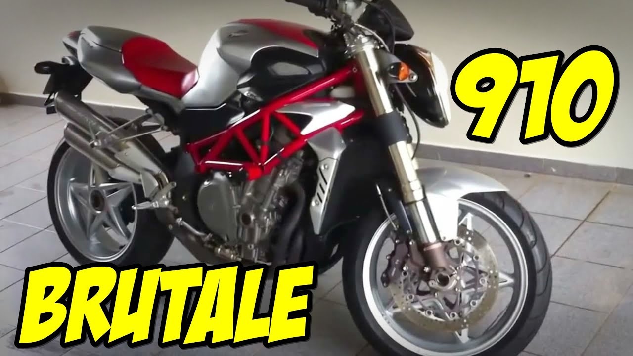 A BELA E POTENTE MV AGUSTA BRUTALE 910