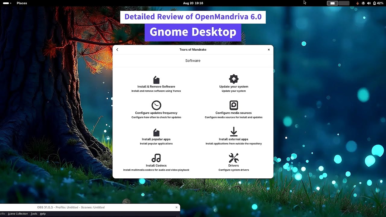 Detailed Review of OpenMandriva 6.0 Gnome Desktop