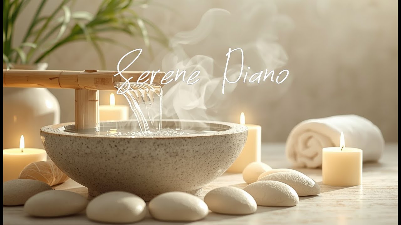 Serene Piano Music for Stress Relief ✅