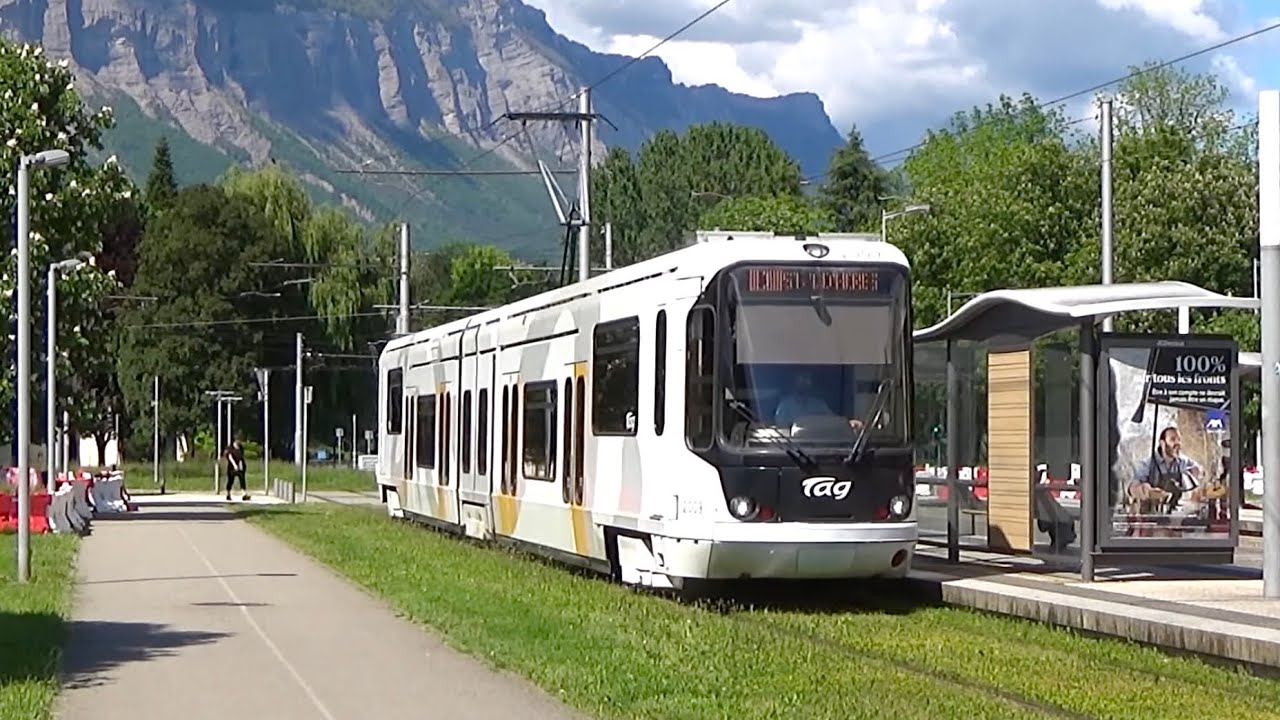 Prolongement du tram D Grenoble ; Avancée des travaux 14 Mai 2024 Ep4