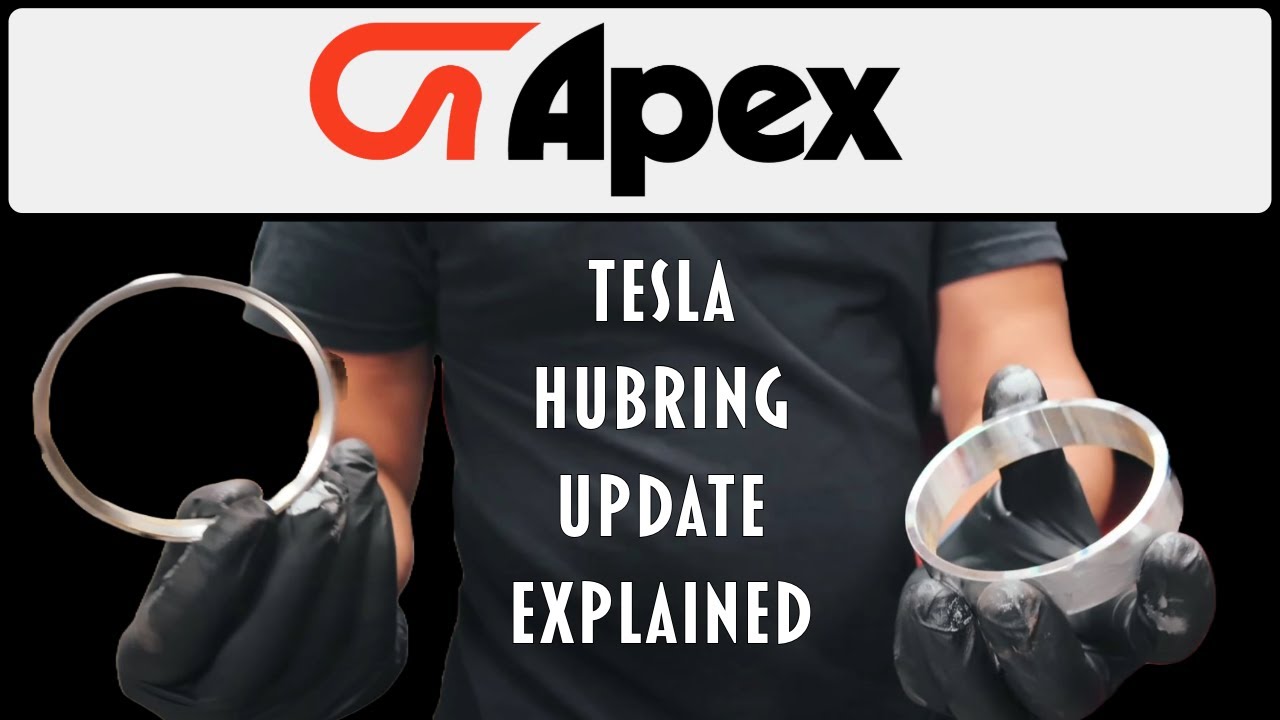 WE EXPLAIN WHAT CHANGED WITH APEX'S HUBRING UPDATE FOR TESLAS WITH THEIR FLOW FORM WHEELS.