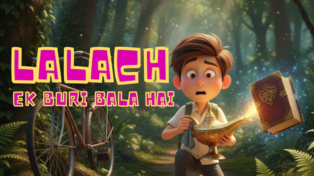 Lalach Ka Anjaam 😱 - Sameer Aur Sone Ka Sikka💰| Moral Story