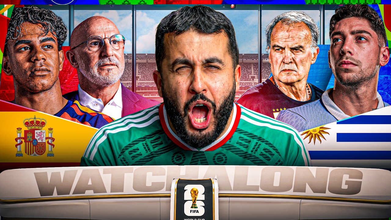 URUGUAY VS SPAIN I WORLD CUP 2026 WATCHALONG!