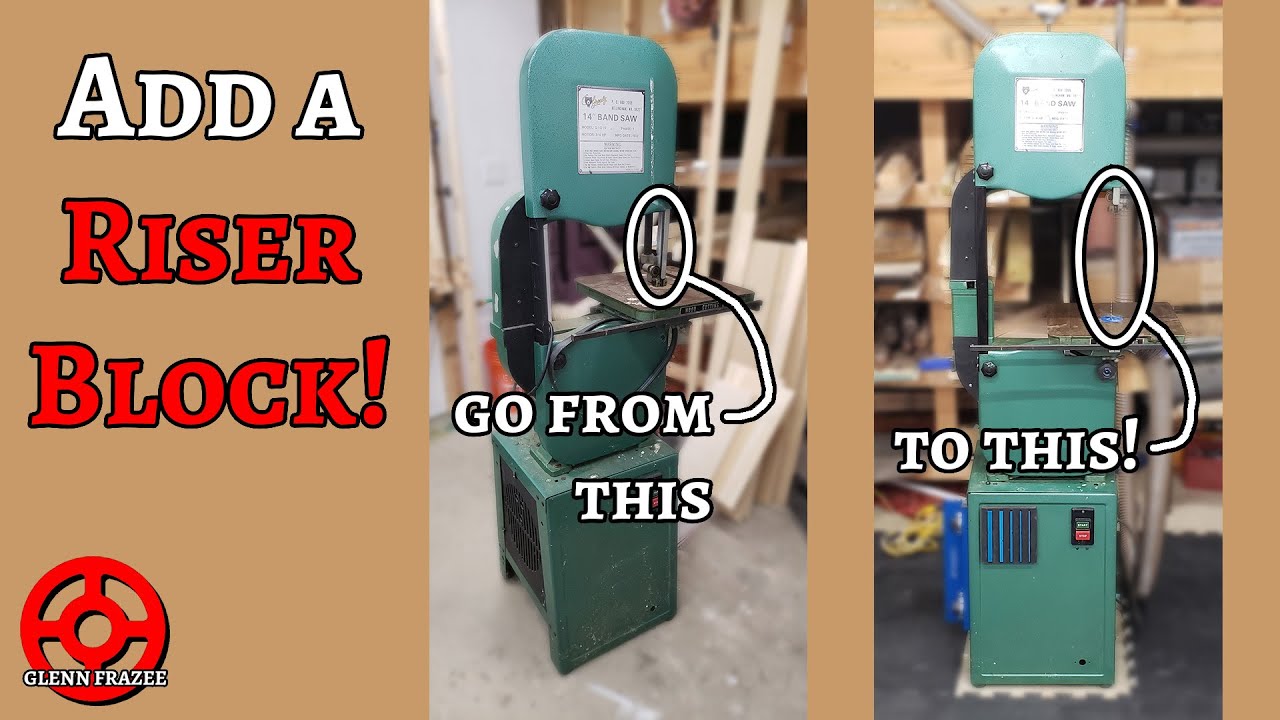 Riser Block Installation for Grizzly 14