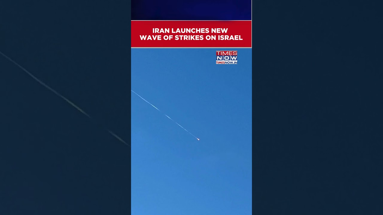 Israel-Iran War: Iran Launches New Wave Of Strikes, Interceptions Seen over Jerusalem & West Bank