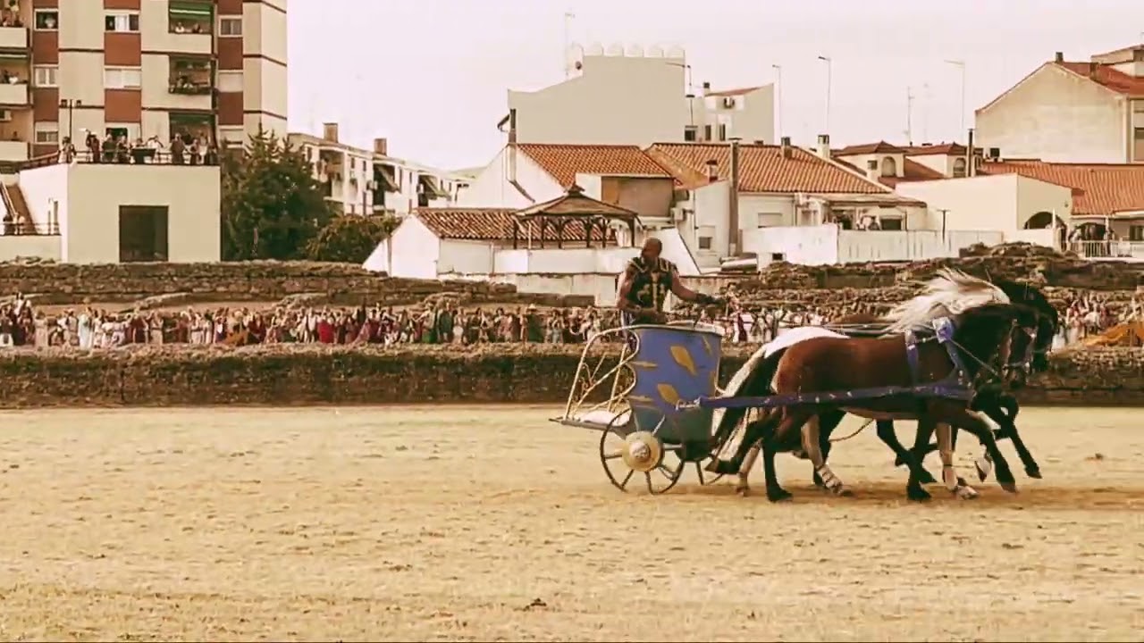 2025 XV Emérita Lúdica - I Carrera Cuadrigas en Circo Romano Mérida 2025