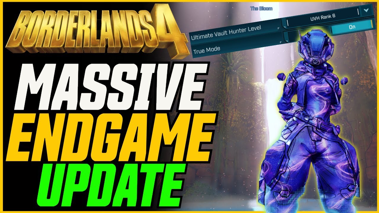 UPDATED ENDGAME, NEW RAID BOSS & MORE! // Borderlands 4 Bloomreaper Patch Breakdown!
