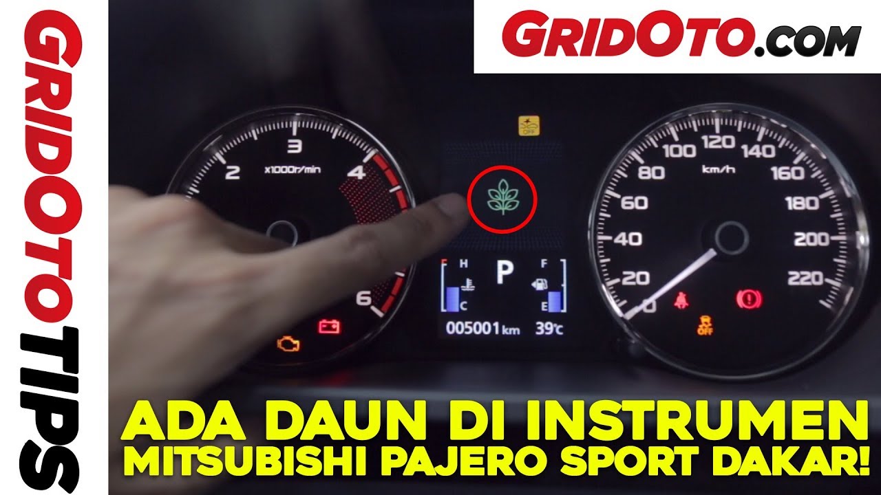 Arti Berbagai Indikator Instrumen Mitsubishi Pajero Sport Dakar | GridOto Tips