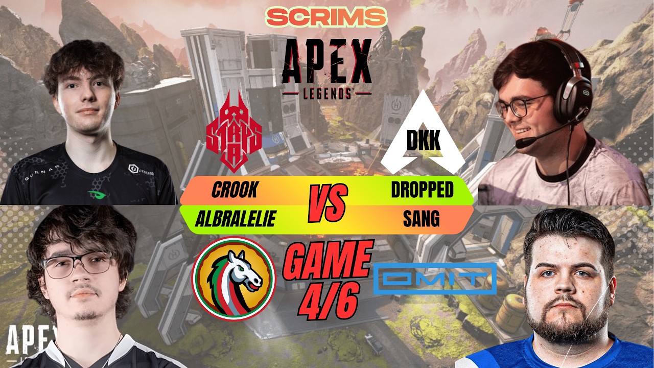 STALLIONS vs DKK vs FYR vs OMiT - GROUP B vs D - Scrims | Apex Legends