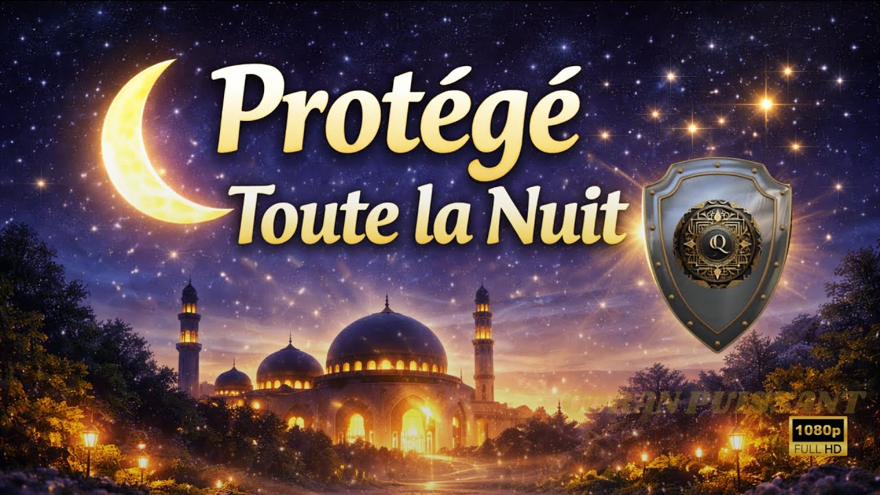 Contre le mal | Ayat al-Kursi pour Dormir Protégé Toute la Nuit – Paix et Protection Divine 🕊️