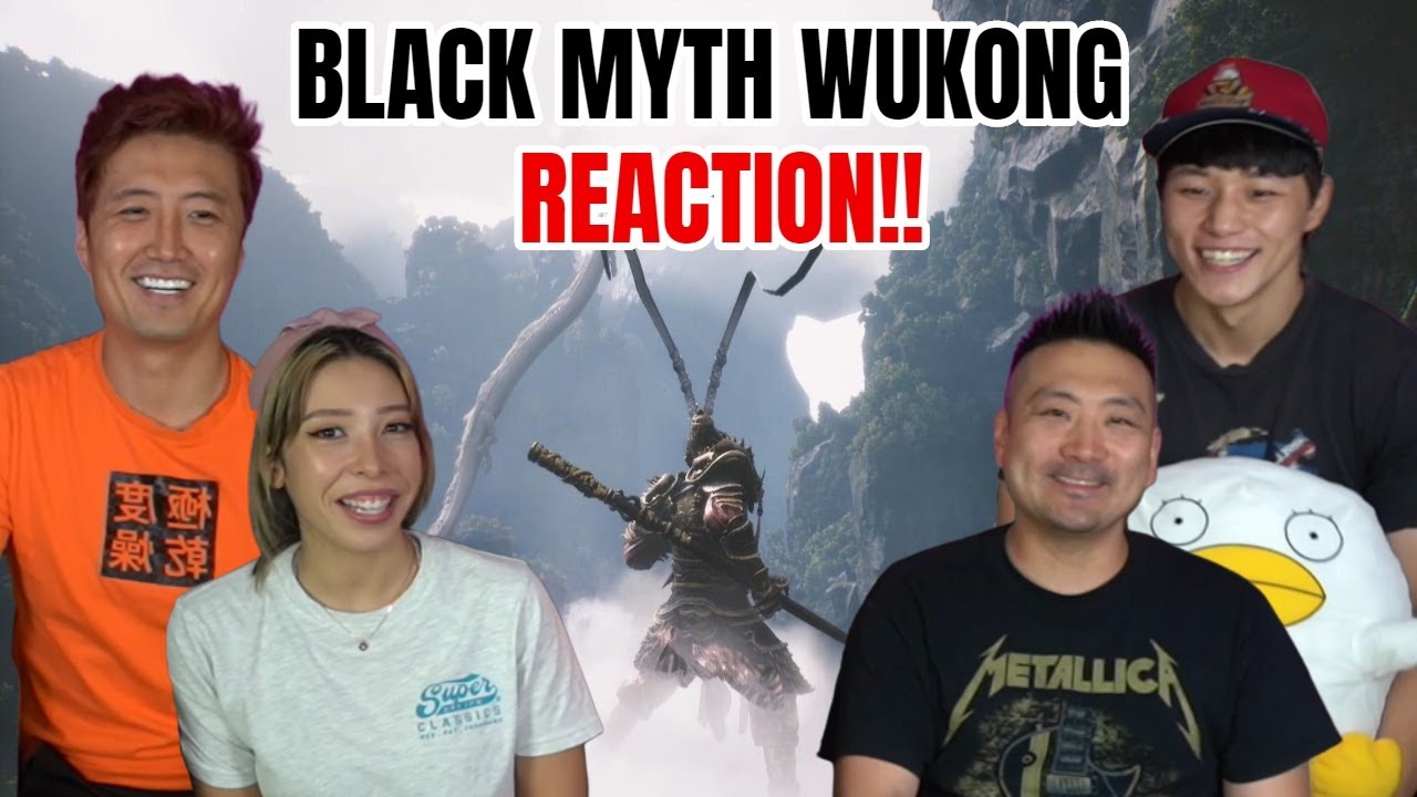BLACK MYTH WUKONG GAMEPLAY GROUP REACTION!