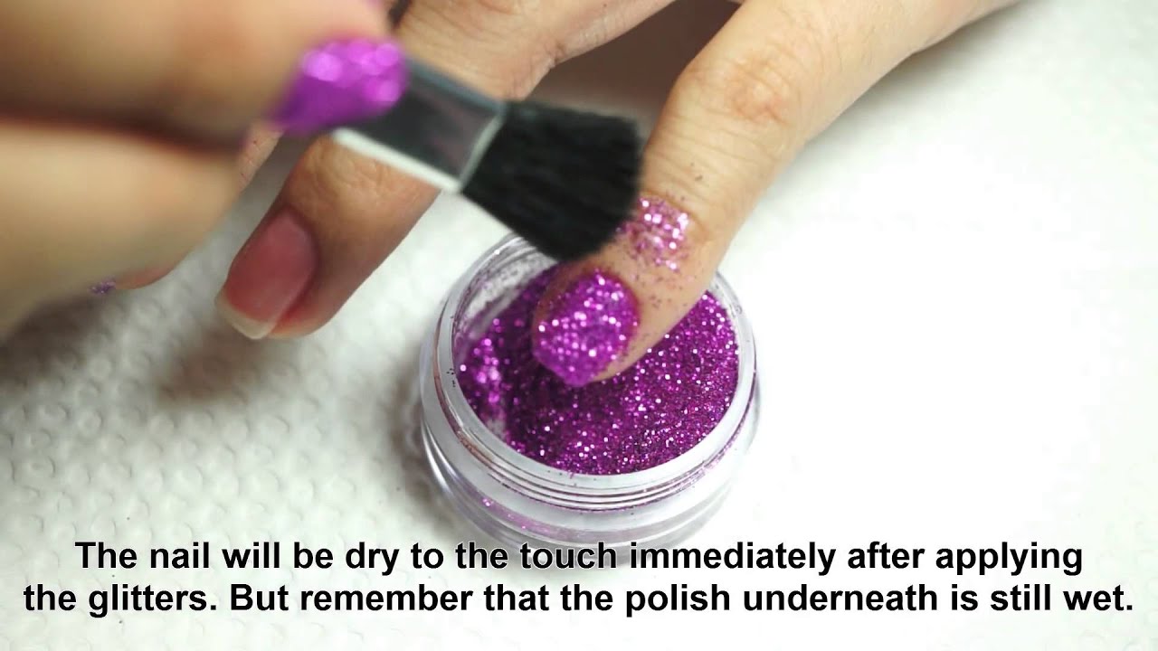 Tutorial and Tips: BYS Glitter for Nails