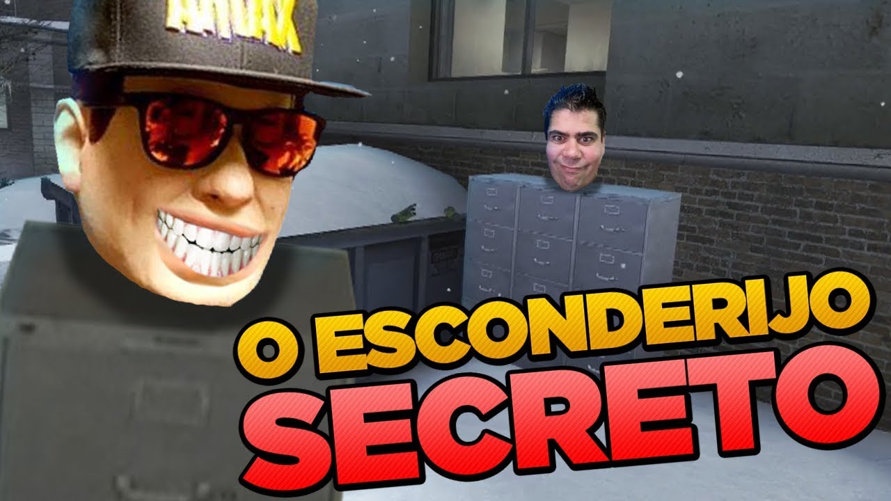 O ESCONDERIJO SECRETO - Esconde Esconde CS:GO