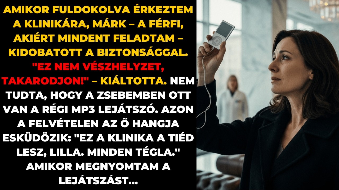 «EZ NEM VÉSZHELYZET!» – gúnyolt az ügyeletes. Nem tudta, hogy a klinikát én pénzelem