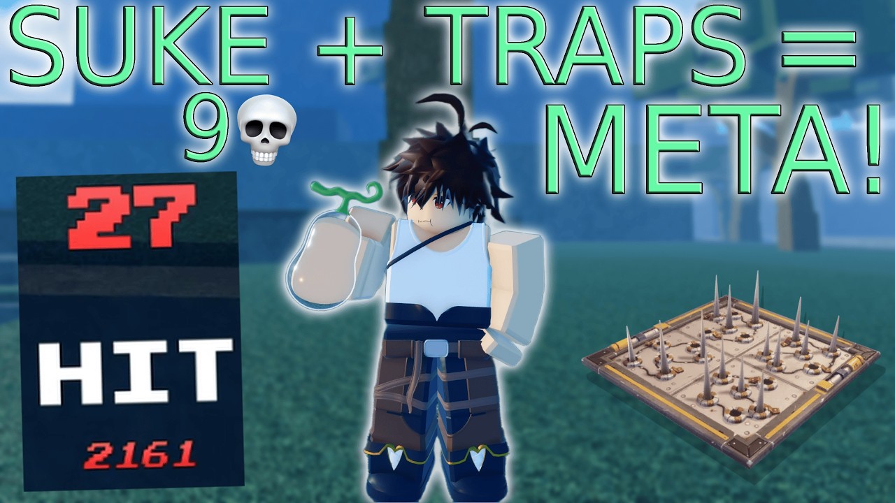 [GPO BR] SUKE TRAPS ARE GENUINELY META!! (14k+ DAMAGE!)