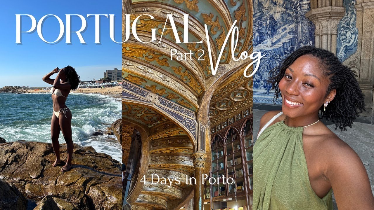 Portugal Travel Vlog | beach days, wine nights + the dreamiest views in PORTO