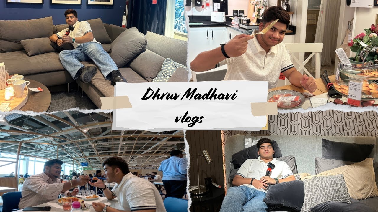 इतकं मोठं asel IKEA हे mala माहीतच नव्हतं! | Day 3 | Dhruv Madhavi