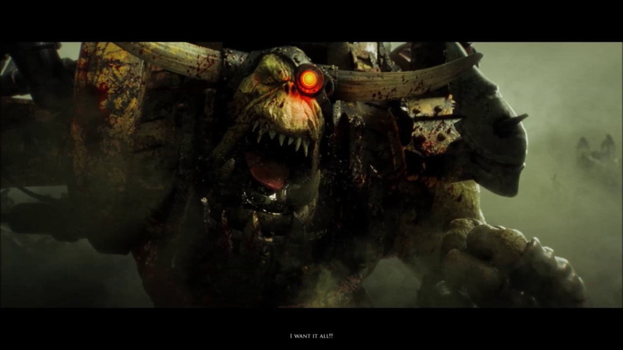 Dawn of War 3- Gorgutz quote - I WANT IT ALL