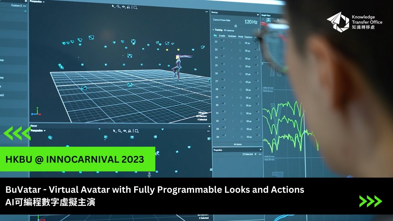 HKBU InnoCarnival 2023 | BuVatar - Virtual Avatar with Fully Programmable Looks and Actions
