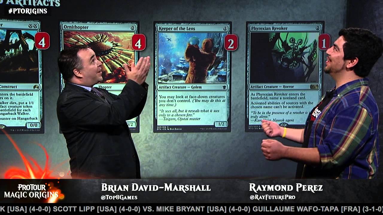 Pro Tour Magic Origins Deck Tech: Blue Red Ensoul Artifact with Raymond Perez
