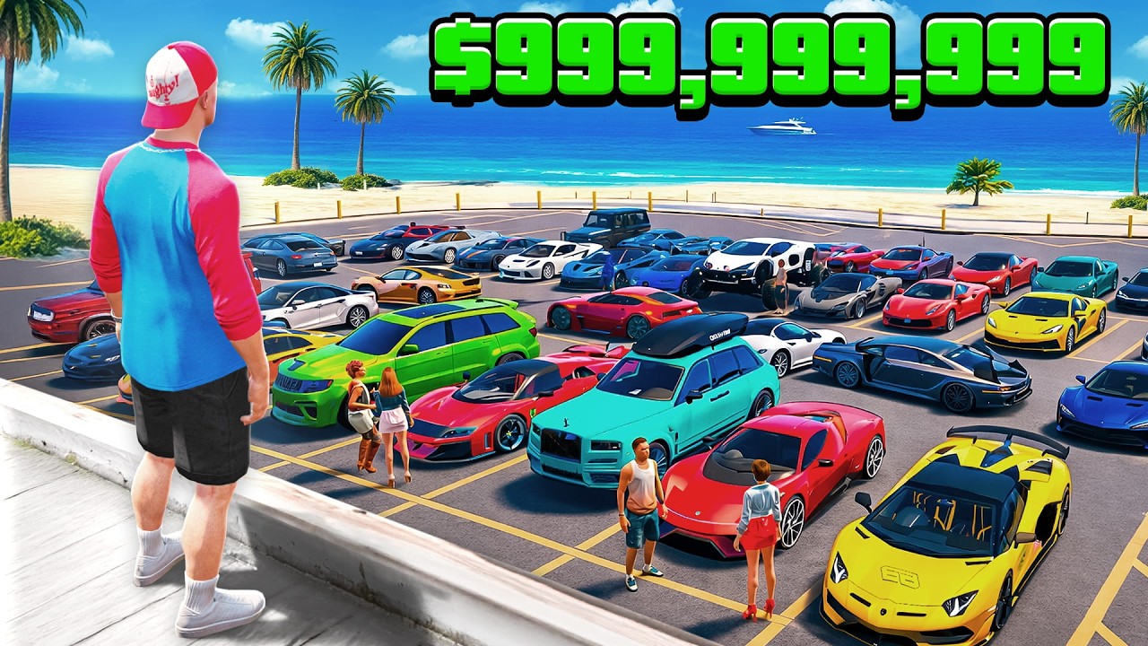 Ich GEHE HEIMLICH auf ein MILLIARD&Auml;R AUTO TREFFEN in GTA 5!