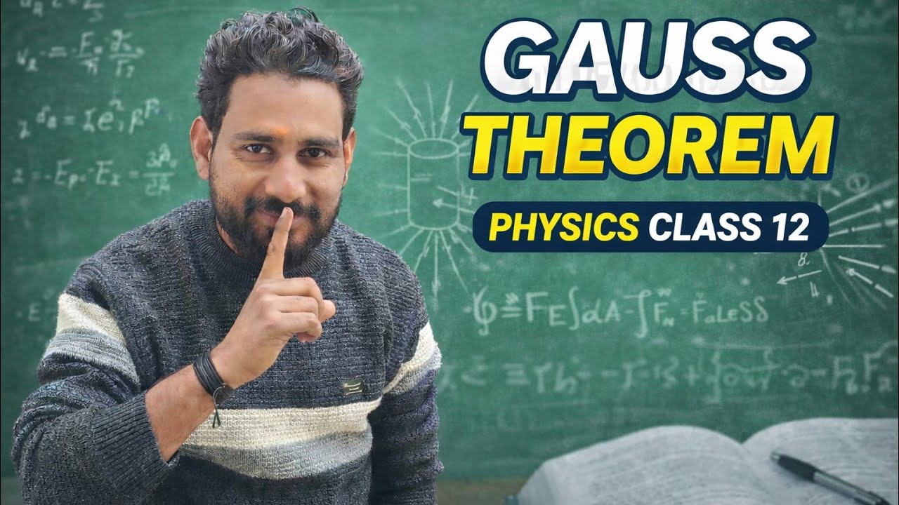GAUSS THEOREM CLASS 12TH PHYSICS |SHRI RADHEKRISHNA CLASSES