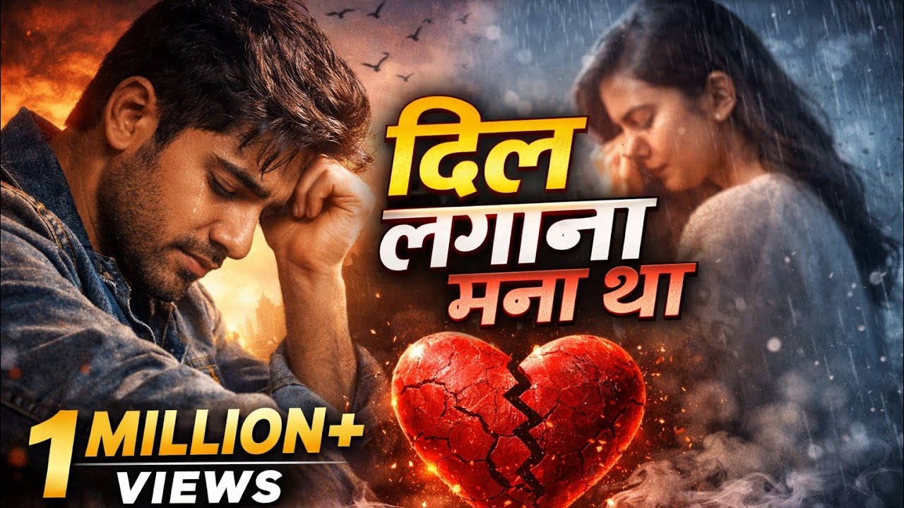 Dil Lagana Mana Tha💔 | Sad Heart Touching Song | Emotional Hindi Song |#sadsong #EmotionalSong#song