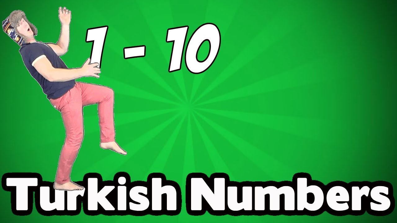 Learn Turkish with Jingle Jeff | Count in Turkish | Turkish Numbers from 1   10