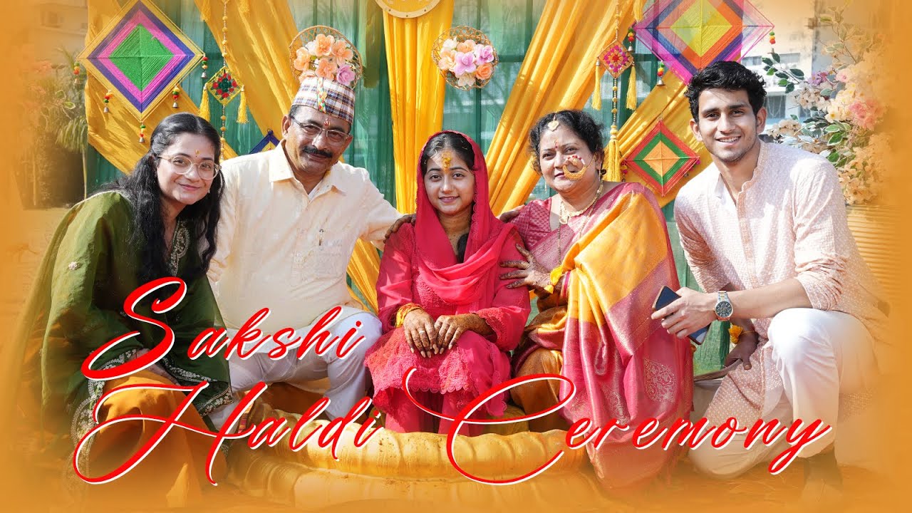 Sakshi  हल्दी हाथ रस्म || garhwali wedding 20225 || #wedding #haldihath