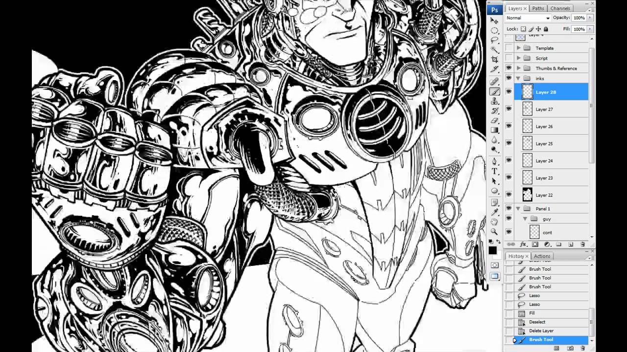 Rendering Metal - Scribbles with Jonathan