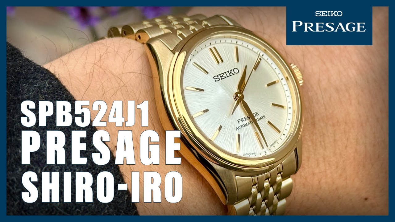 Unboxing The New Seiko Presage Shiro-iro SPB524J1