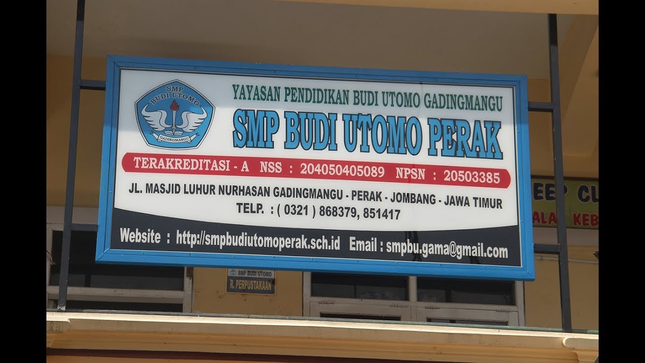 Profil Sekolah SMP Budi Utomo Perak