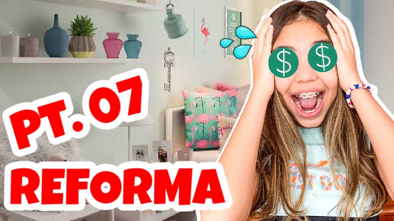 FIZ UMA FAXINA NO MEU QUARTO - DO LIXO AO LUXO - REFORMA DO MEU QUARTO PT. 07 - ENTÃO ROBERTA?