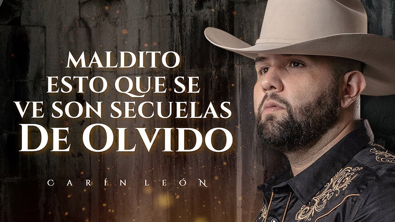 (LETRA) SECUELAS DE AMOR - Carin Le&oacute;n (Lyric Video)