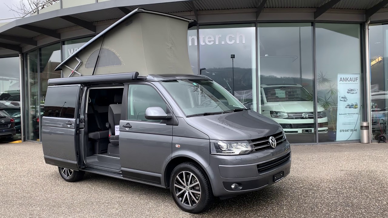 VW 2,0 180PS 4M DSG T5 California Bi-TDI Beach Edition nur 22`000km infos www.autocenterglanzmann.ch