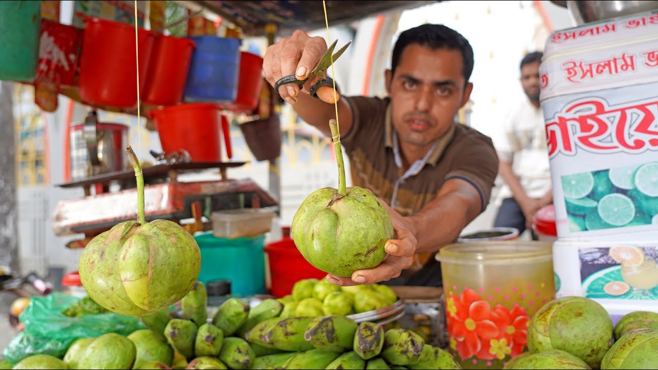Unique Street Food from Elephant Apple!